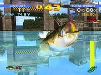 une photo d'Ã©cran de Sega Bass Fishing sur Sega Dreamcast